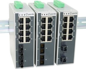 Perle IDS-710CT-XLG copper and fibre Ethernet switches